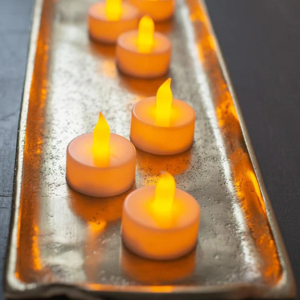 Flame Free LED Everlasting Soft Glow Flicker Tea Lights