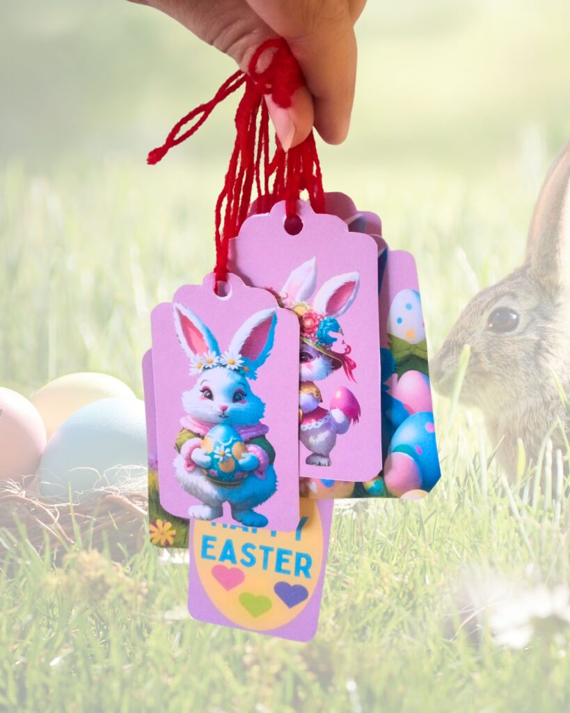 Free printable Easter tags