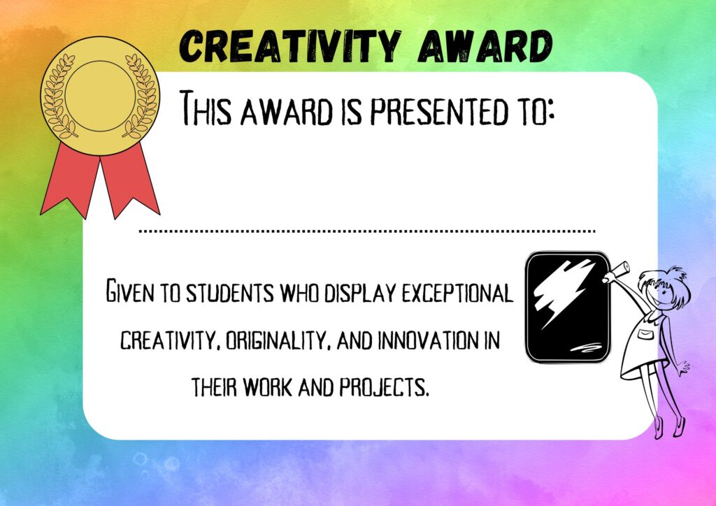 Creativity Award