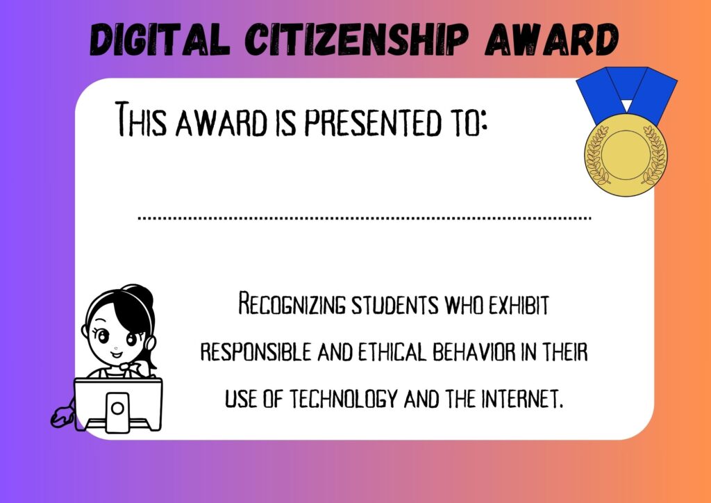 Digital Citizenship Award