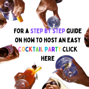 how to host a cocktail party