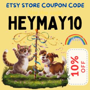 May discount code Etsy