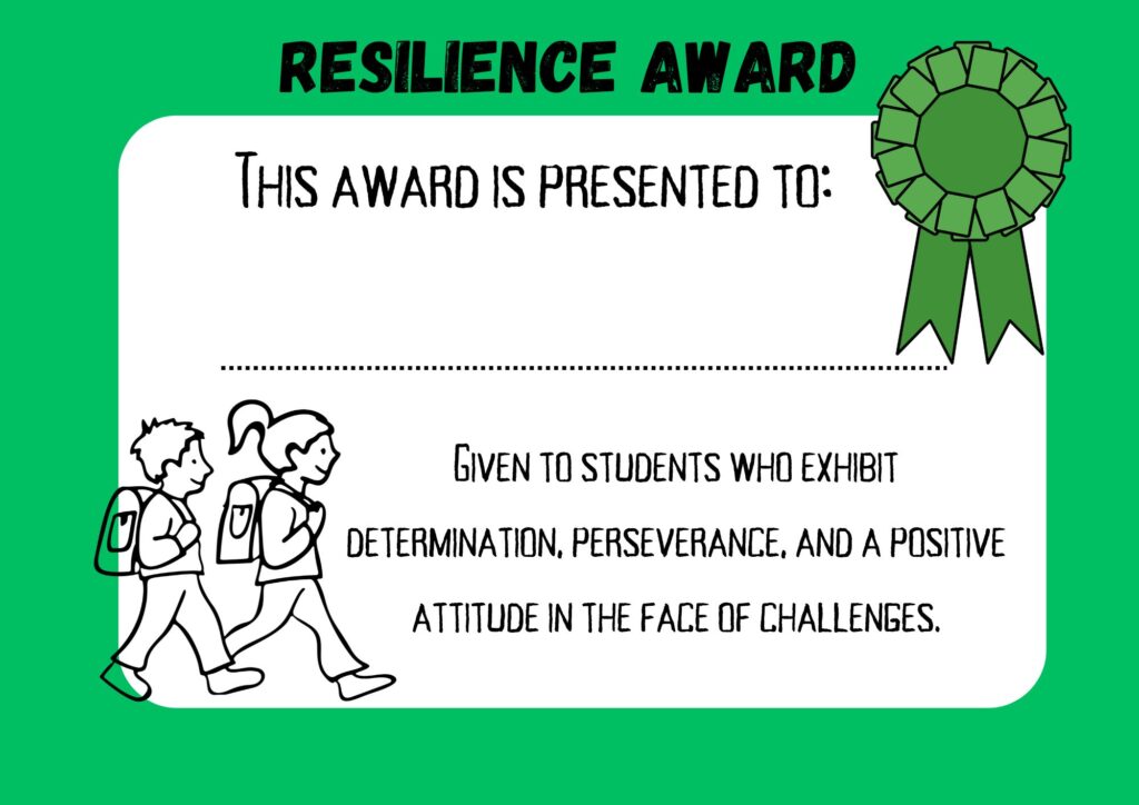 Resilience Award