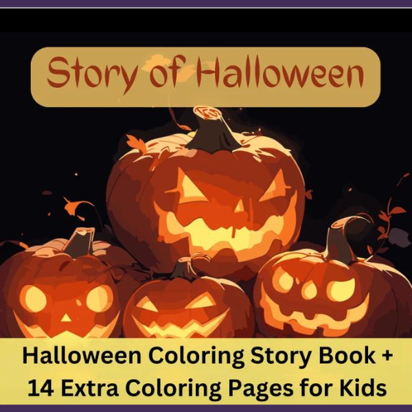 Printable Story book Plus Bonus 14 Coloring Pages