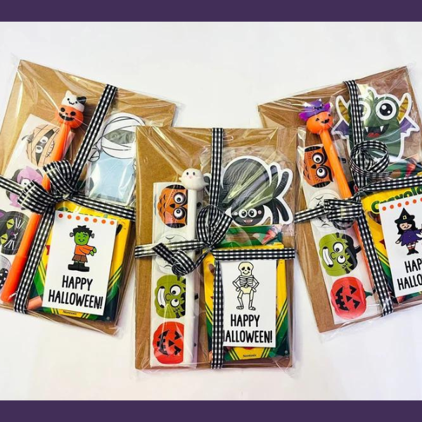 Halloween Premade Party Favor Bags