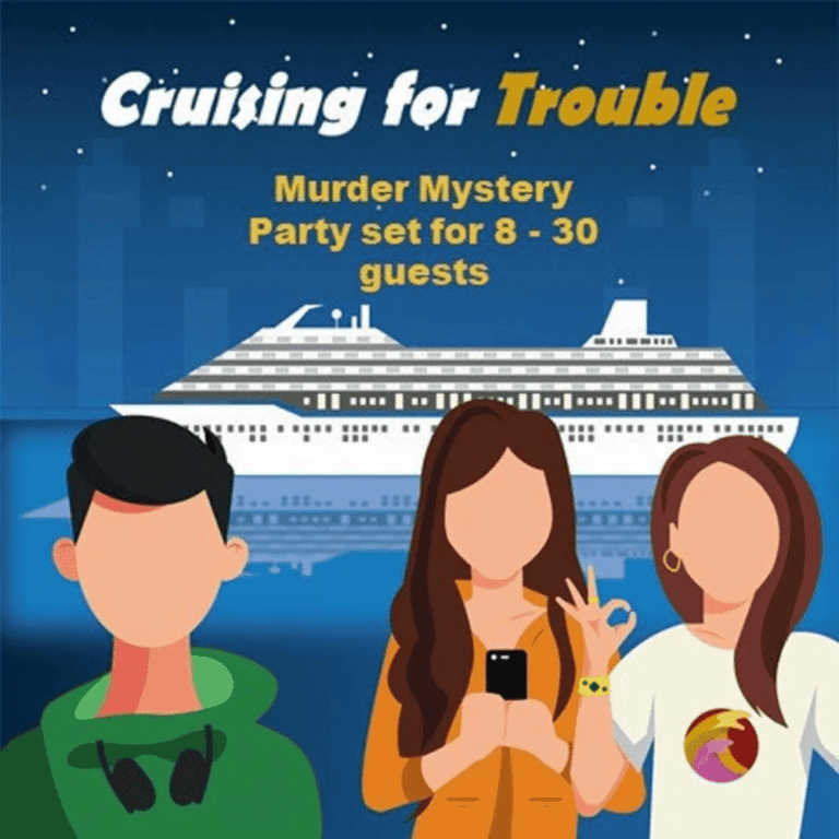 A party game for teens cruise murder mystery