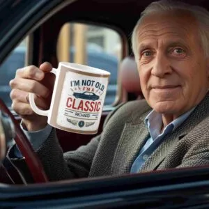 i'm not old i'm a classic mug