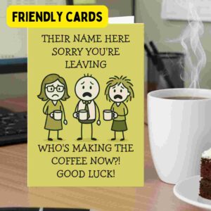 a stickperson on a card