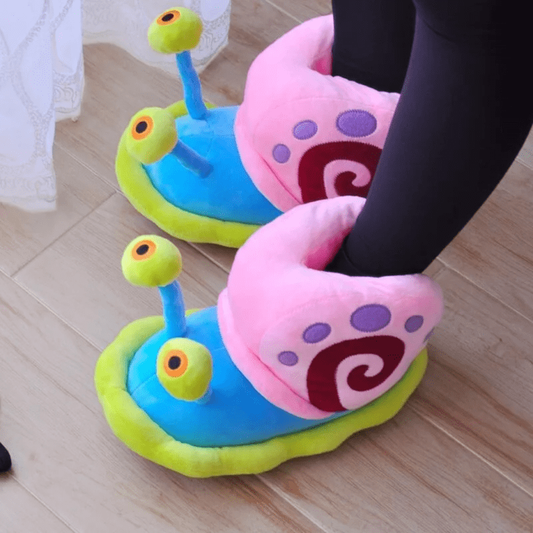 snail shaped slippers