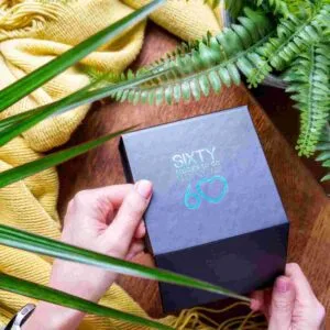 a 60th birthday gift box