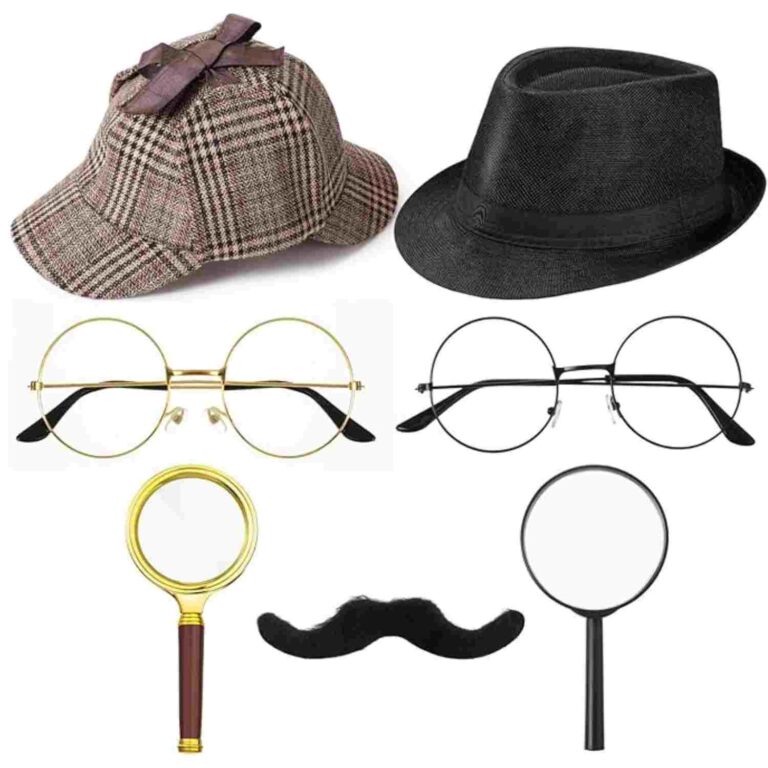 sherlock holmes hat and glasses