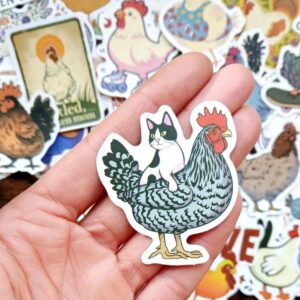set of chicken stickers
