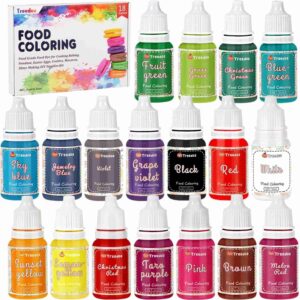 range of food colouring