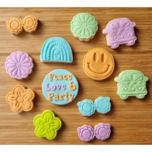 retro 1960s biscuits