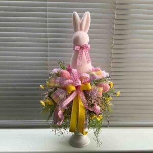 Easter Arrangement,Easter Centrepiece,Rabbit Decor,