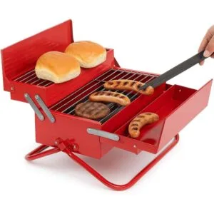 bbq set that looks like a toolbox