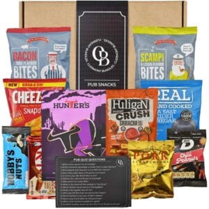 mens snack box gift