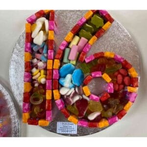 cake made from sweets