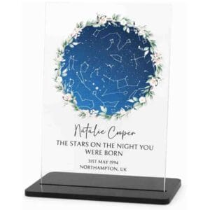 Birth star map