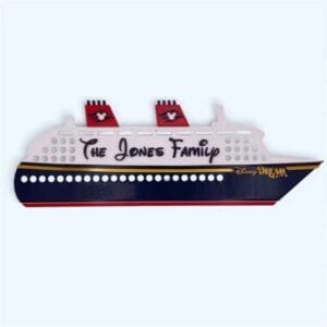cruise ship sign