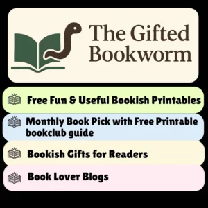 great site for book lovers with free printables and bookish gifts