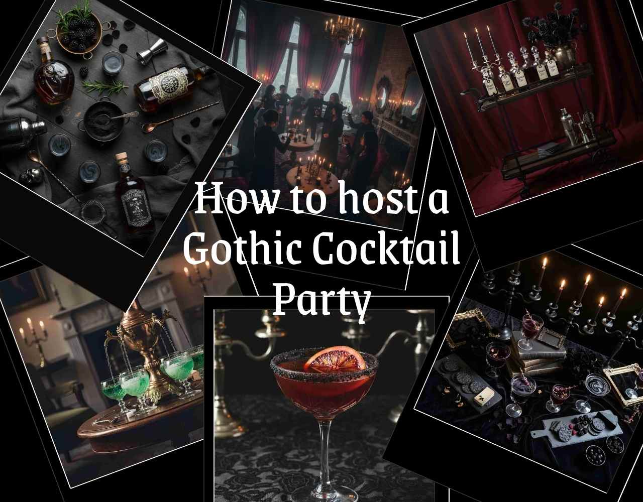 goth cocktail party ideas