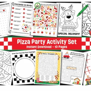 printable games for a pizza party