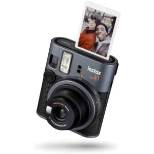 mans instant camera