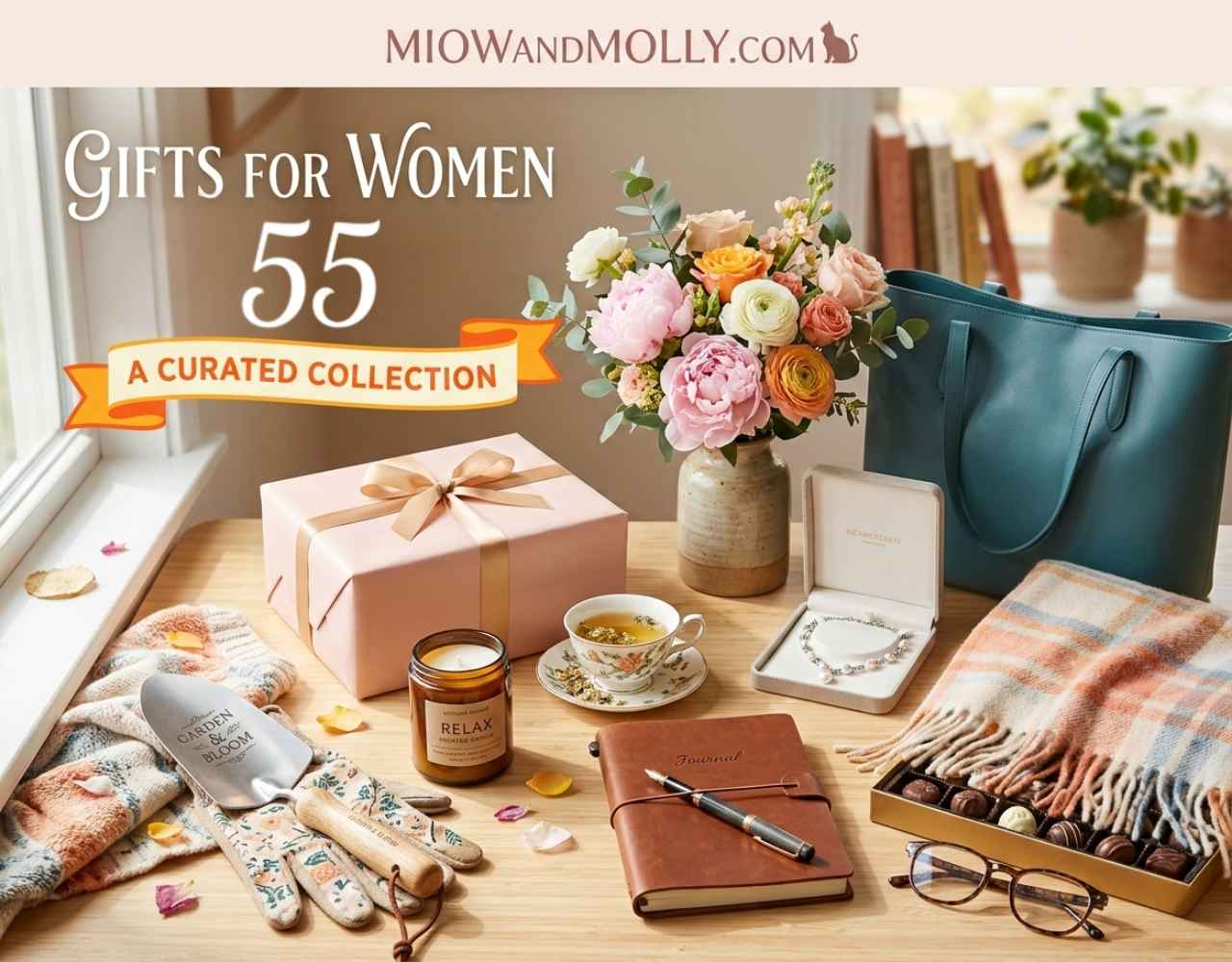 gift selection for 55 year old women