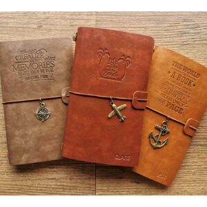 Personalised Travel Journal Notebook | Ultimate Travel Gift | PU Leather