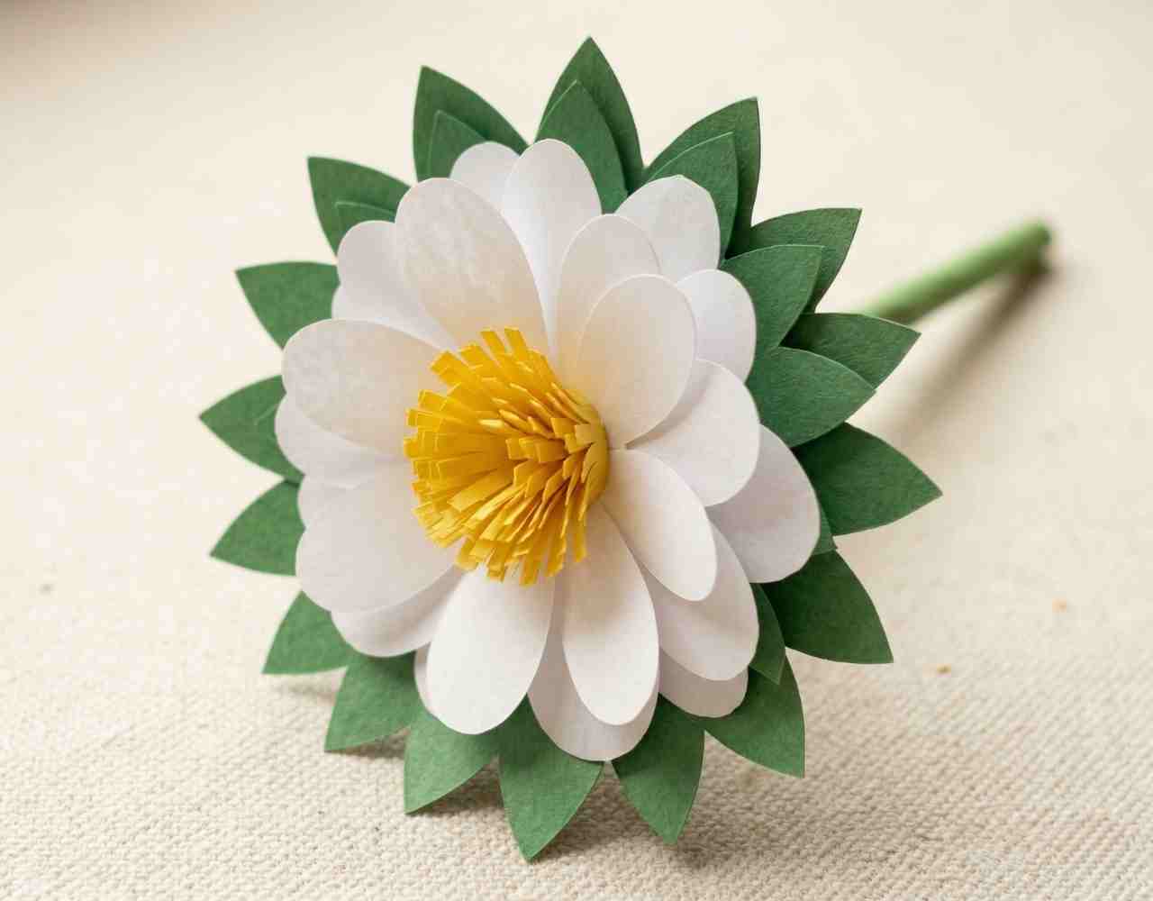 make a paper flower