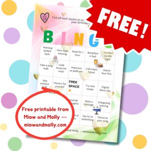 self care bingo gift