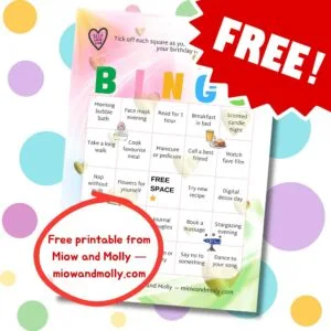 self care bingo gift