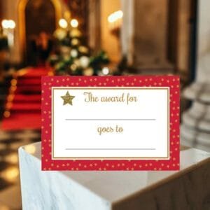 kids award certificate