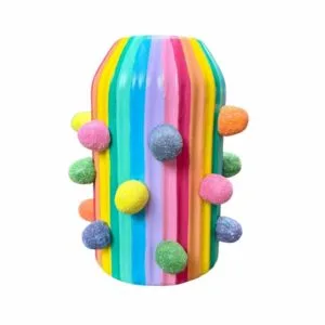 colourful vase