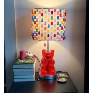 handmade gummy bear lamp