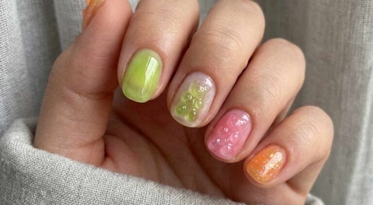 gummy bear nails