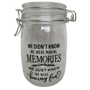 custom memory jar