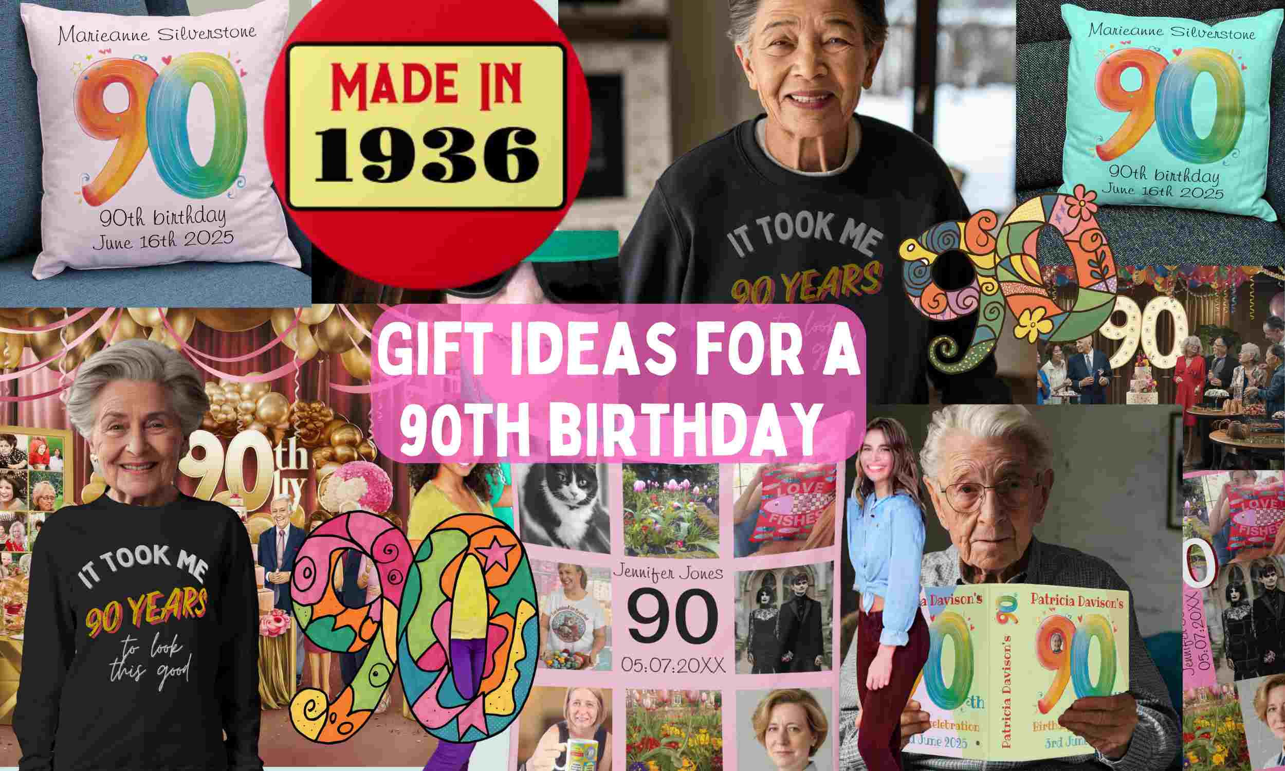 90 years old gift ideas uk