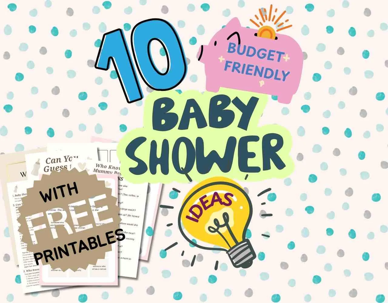 Great ideas for a baby shower