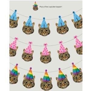 custom cat bunting