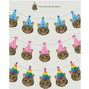 custom cat bunting