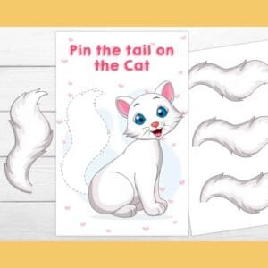 pin the tail on the cat
