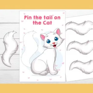 pin the tail on the cat